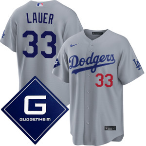 Eric Lauer Los Angeles Dodgers Road Stadium Jersey by NIKE