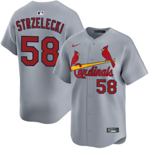 Peter Strzelecki St. Louis Cardinals Road Jersey by NIKE