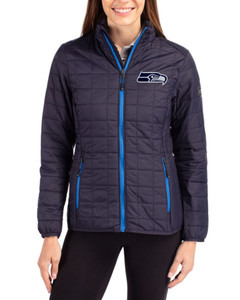 Seattle Seahawks Mono Women's Rainier Insulated Puffer Full Zip