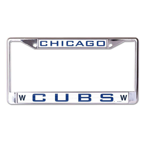 Chicago Cubs Chrome Metal License Plate Frame by WinCraft®