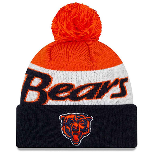 new era bears winter hat