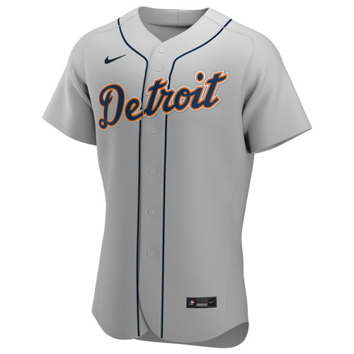 detroit tigers grey jersey