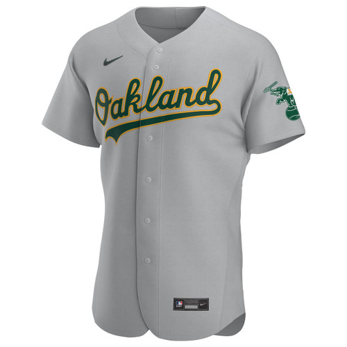 oakland a's grey jersey