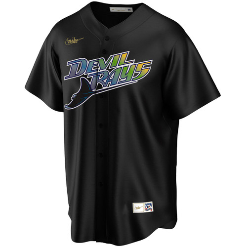 Men's Tampa Bay Rays Pro Standard Black Cooperstown Collection