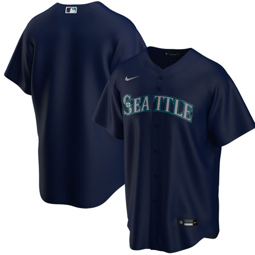 navy blue mariners jersey