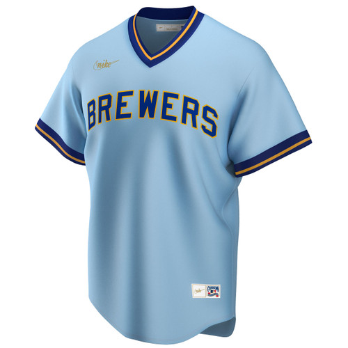 milwaukee brewers cooperstown jersey