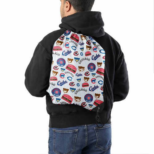 Chicago Cubs Cooperstown Drawstring Backpack