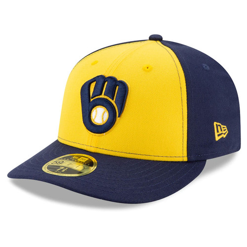 milwaukee brewers low profile hat