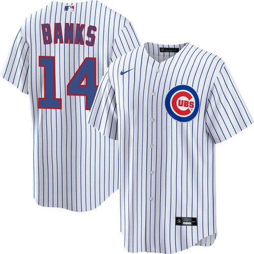 Ernie Banks Chicago Cubs Home Jersey by NIKE® at SportsWorldChicago