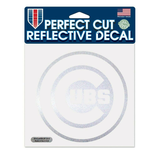 Chicago Cubs 6" x 6" Color Perfect Cut Decal