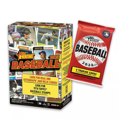 2023 Topps® MLB Heritage Blaster Box
