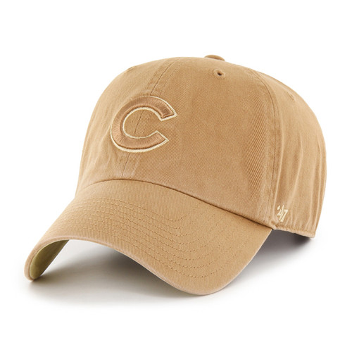 Chicago Cubs Camel Ballpark Adjustable Hat