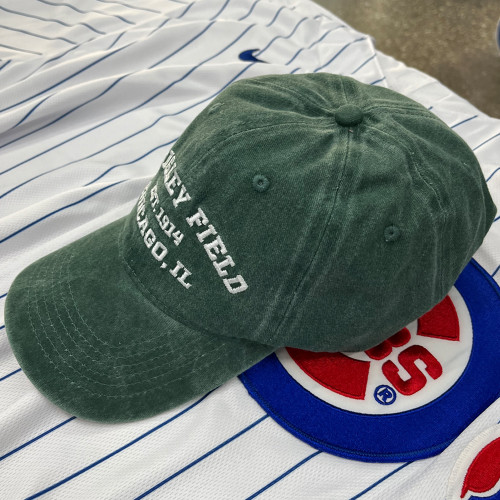 Wrigley Field Adjustable Green Deuce Cap