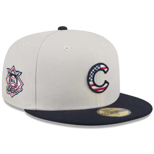 Chicago Cubs 2024 4th of July On-Field 59FIFTY Fitted Hat