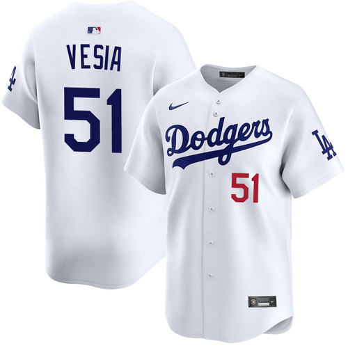 Alex Vesia Los Angeles Dodgers Home Limited Jersey by NIKE® at SportsWorldChicago