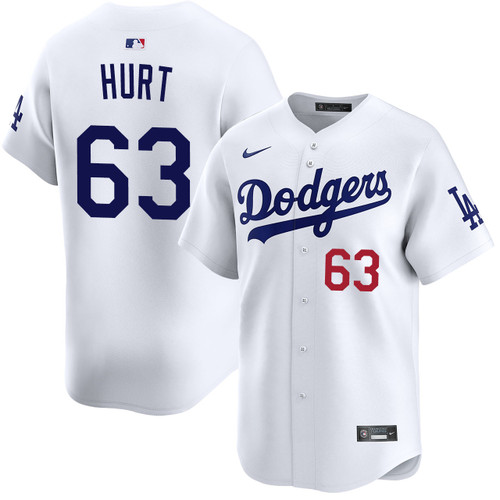 Kyle Hurt Los Angeles Dodgers Youth Home Limited Jersey by NIKE® at SportsWorldChicago
