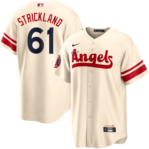 Hunter Strickland Los Angeles Angels City Connect Jersey