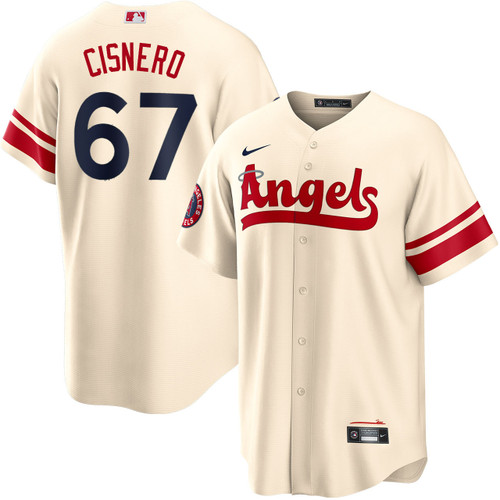 Jose Cisnero Los Angeles Angels City Connect Jersey