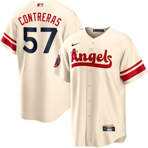Roansy Contreras Los Angeles Angels City Connect Jersey