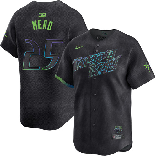 Curtis Mead Tampa Bay Rays City Connect Limited Jersey
