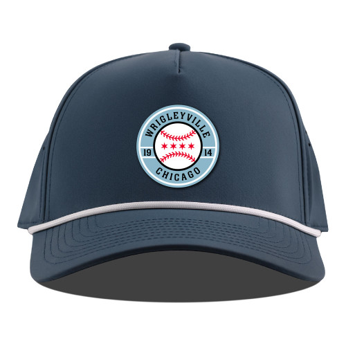Wrigley Field Ground Ball Performance Rope 3D A-Frame Hat by Branded Bills®