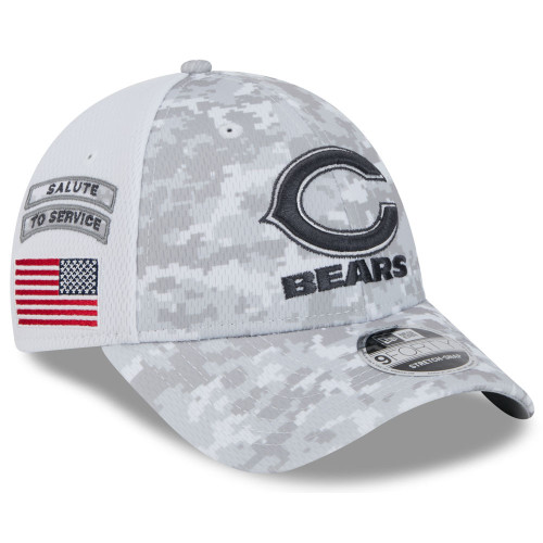 Chicago Bears 2024 Salute To Service 9FORTY Cap by New Era®