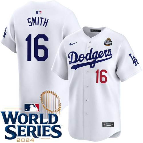 Will Smith Los Angeles Dodgers Home Limited World Series Jersey