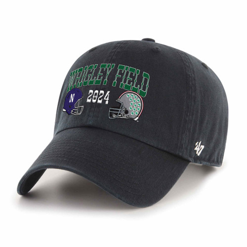 Northwestern vs Ohio State 2024 Wrigley Field Series Clean Up Cap by '47®