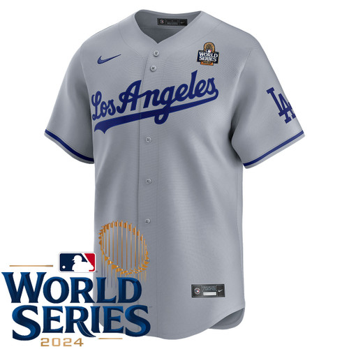 Los Angeles Dodgers Road Limited World Series Jersey by NIKE