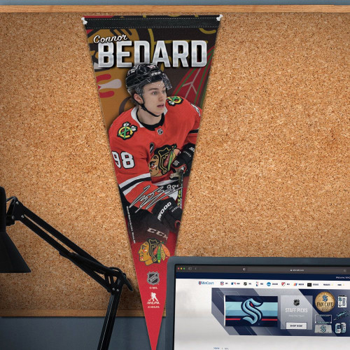 Connor Bedard Chicago Blackhawks Premium Pennant by WinCraft®