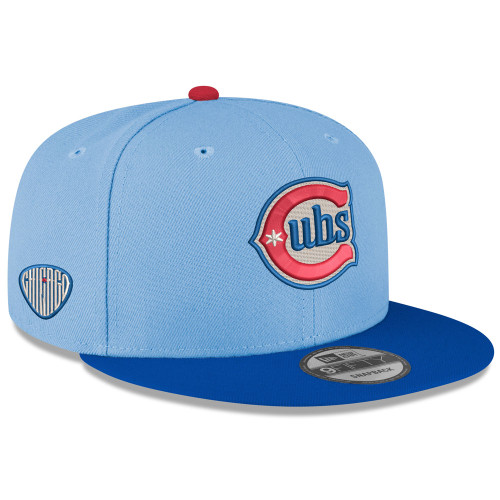 Chicago Cubs 2025 Alternate Blues 9FIFTY Youth Bullpen Snapback Hat by New Era®