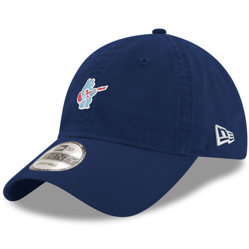 Chicago Cubs 2025 Alternate Blues Rock Bear 9TWENTY Navy Adjustable Hat by New Era®