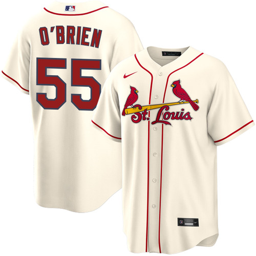 Riley O'Brien St. Louis Cardinals Alternate Cream Jersey