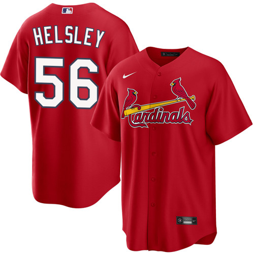 Ryan Helsley St. Louis Cardinals Alternate Red Jersey