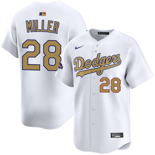 Bobby Miller Los Angeles Dodgers Home World Series Champions Gold Jersey by NIKE® at SportsWorldChicago