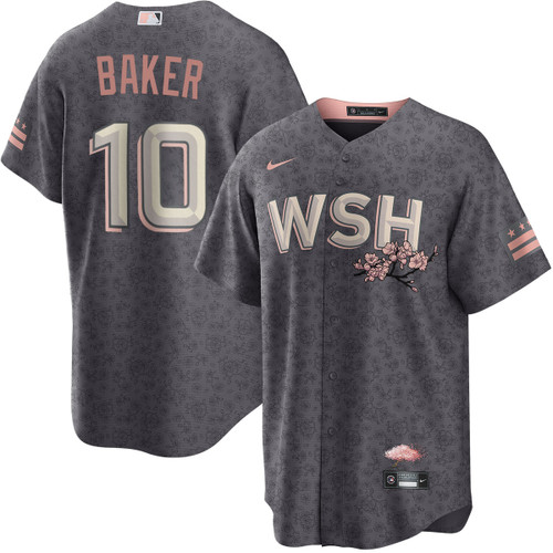Darren Baker Washington Nationals City Connect Jersey