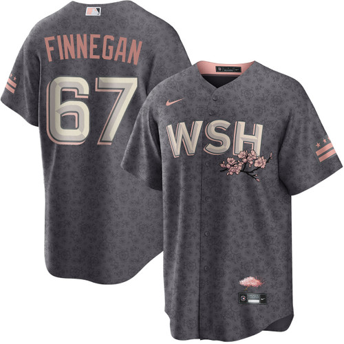 Kyle Finnegan Washington Nationals City Connect Jersey