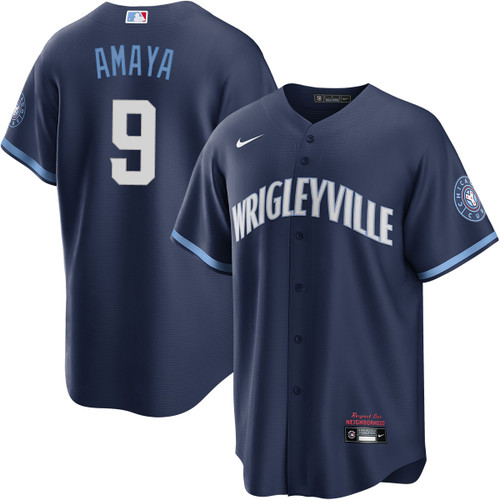 Miguel Amaya Chicago Cubs City Connect Jersey by NIKE® at SportsWorldChicago