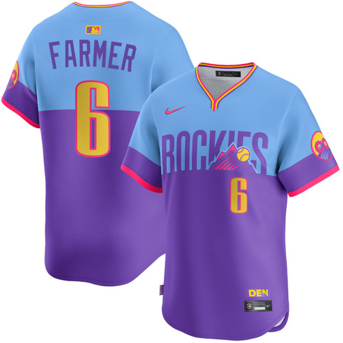 Kyle Farmer Colorado Rockies City Connect 2.0 Limited Jersey by NIKE® at SportsWorldChicago