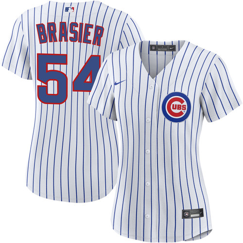 Ryan Brasier Chicago Cubs Women's Home Jersey by NIKE® at SportsWorldChicago