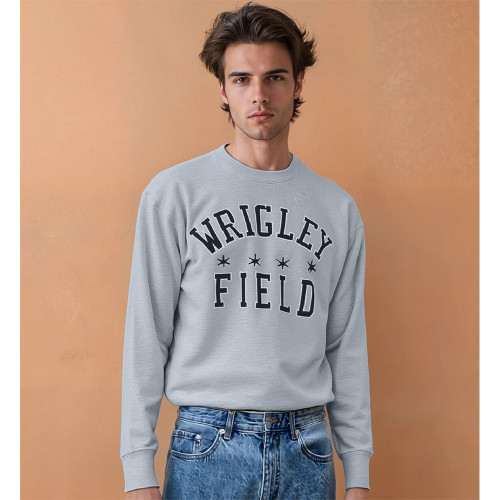 Wrigley Field 'Old School' Crewneck Sweatshirt