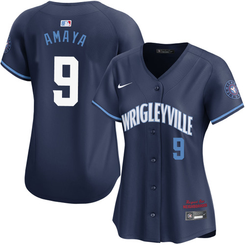 Miguel Amaya Chicago Cubs Women's City Connect Limited Jersey by NIKE® at SportsWorldChicago