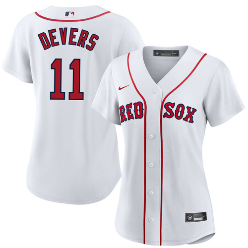 Rafael Devers Boston Red Sox Women's Home Jersey by NIKE® at SportsWorldChicago