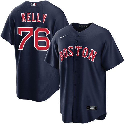 Zack Kelly Boston Red Sox Alternate Navy Jersey by NIKE® at SportsWorldChicago