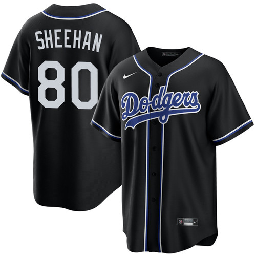 Emmet Sheehan Los Angeles Dodgers Black Lights Out Jersey by NIKE® at SportsWorldChicago