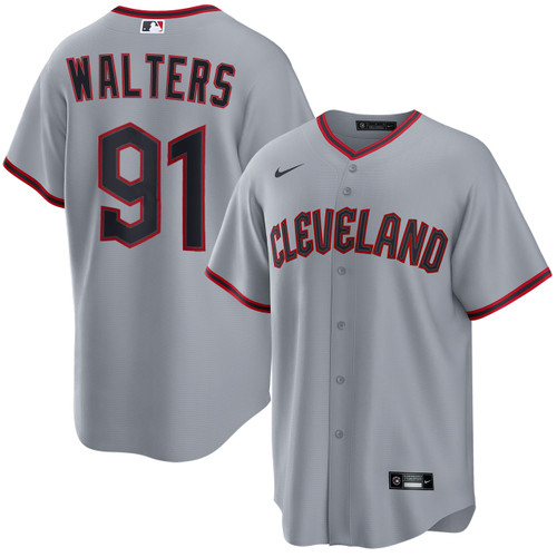 Andrew Walters Cleveland Guardians Road Jersey by NIKE® at SportsWorldChicago
