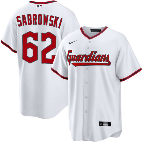 Erik Sabrowski Cleveland Guardians Home Jersey by NIKE® at SportsWorldChicago