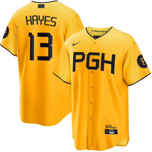 KeBryan Hayes Pittsburgh Pirates City Connect Jersey by NIKE® at SportsWorldChicago