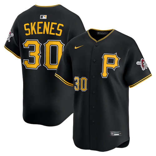 Paul Skenes Pittsburgh Pirates Alternate Home Limited Jersey by NIKE® at SportsWorldChicago