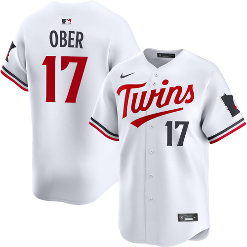 Bailey Ober Minnesota Twins Home Limited Jersey by NIKE® at SportsWorldChicago